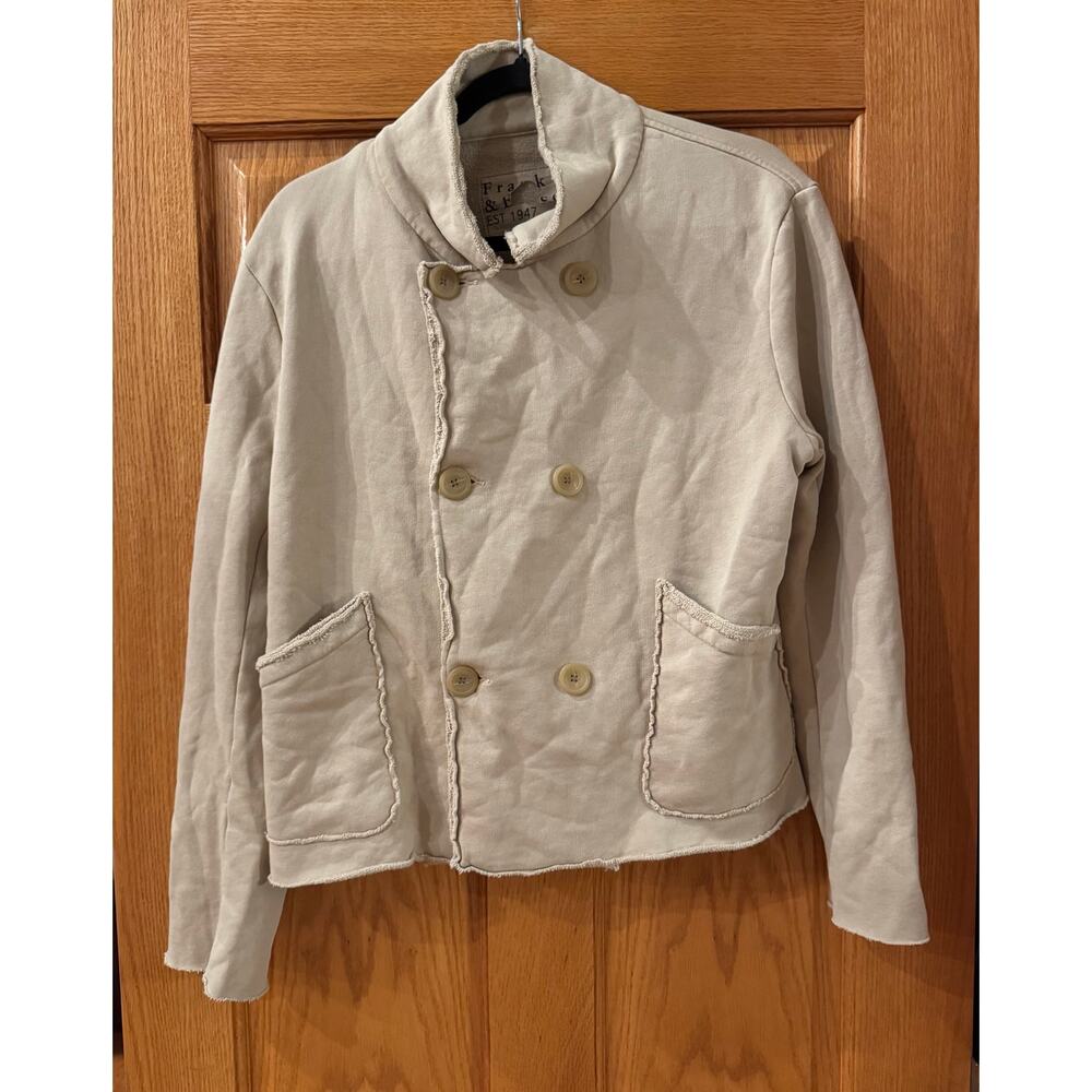 Frank & Eileen Mini Belfast Peacoat Tan Sweatshirt - Med
